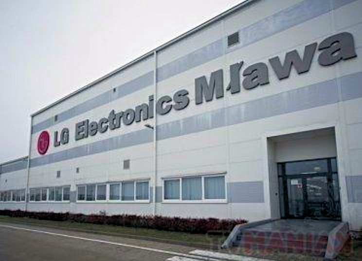 Техники на завод LG Electonics в г. Mława (Варшава)